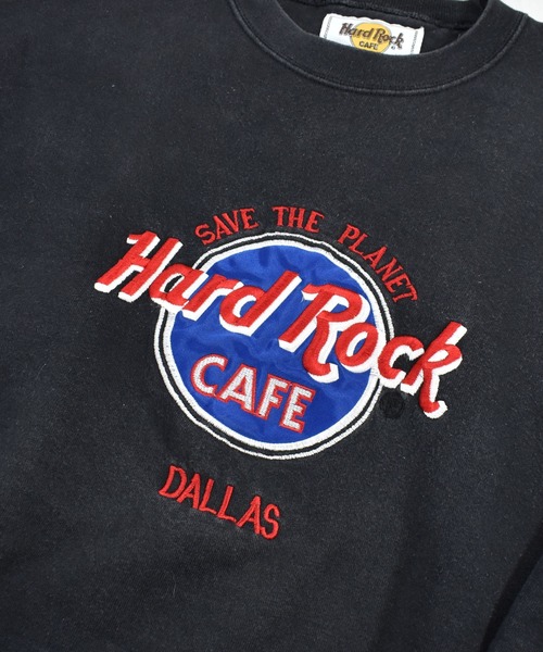 VINTAGE（ヴィンテージ）の「【ヴィンテージ古着】Hard Rock CAFE/ハードロックカフェ ロゴ スウェット USA製（スウェット・メンズ・ブラック・LARGE）」の5枚目の写真