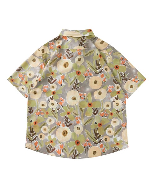 古着リメイク☆個性的☆総柄シャツ×tシャツ☆ Leoz(レオズ) 総柄シャツ | 少しマニアックな古着のセレクト