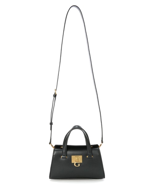 Guess（ゲス）の「STEPHI Mini Satchel（ハンドバッグ・レディース・ブラック・ONE SIZE）」の2枚目の写真