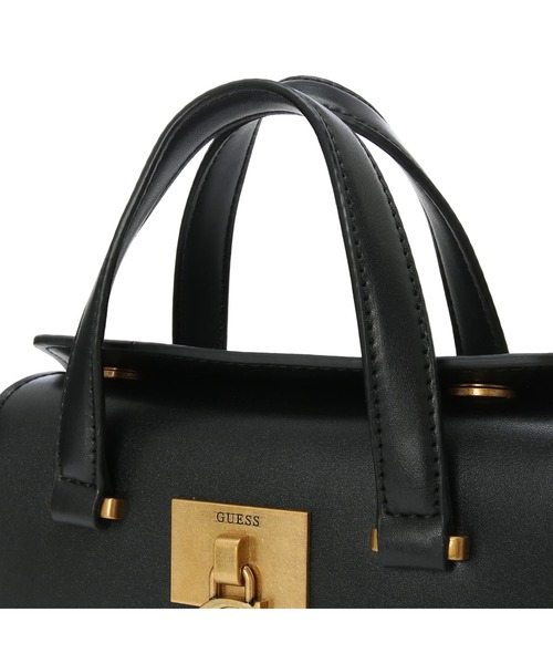Guess（ゲス）の「STEPHI Mini Satchel（ハンドバッグ・レディース・ブラック・ONE SIZE）」の5枚目の写真