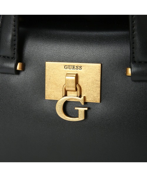 Guess（ゲス）の「STEPHI Mini Satchel（ハンドバッグ・レディース・ブラック・ONE SIZE）」の6枚目の写真