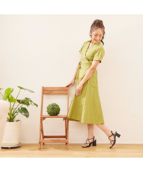 chumchum（チャムチャム）の「スクエアコードストラップサンダル（サンダル・レディース・ブラック/ホワイト・S/M/L/LL）」の12枚目の写真