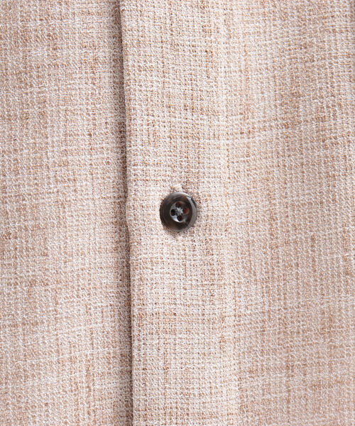 GLOSTER（グロスター）の「【GLOSTER/グロスター】リネンライクミリタリービッグシャツ オーバーサイズシャツ（シャツ/ブラウス・メンズ・ブラック/ベージュ/オリーブ・FREE）」の6枚目の写真