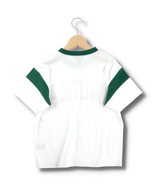 NAUTICA(ノーティカ)の「【NAUTICA/ノーティカ/吸水速乾】袖配色切替カレッジ半袖Tシャツ(Tシャツ/カットソー・キッズ・ホワイト/ネイビー/イエロー・120/150/130/140)」の12枚目の写真