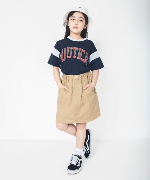 NAUTICA(ノーティカ)の「【NAUTICA/ノーティカ/吸水速乾】袖配色切替カレッジ半袖Tシャツ(Tシャツ/カットソー・キッズ・ホワイト/ネイビー/イエロー・120/150/130/140)」の15枚目の写真