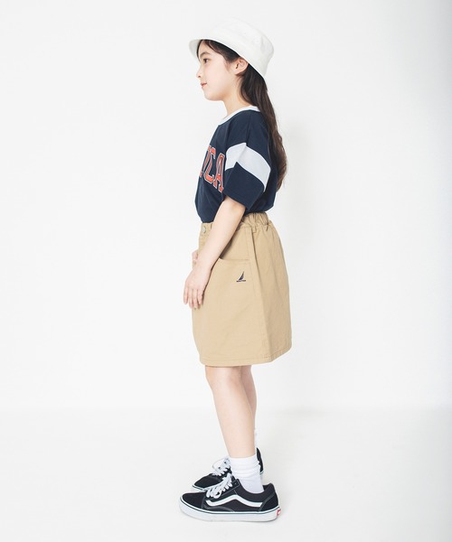 NAUTICA(ノーティカ)の「【NAUTICA/ノーティカ/吸水速乾】袖配色切替カレッジ半袖Tシャツ(Tシャツ/カットソー・キッズ・ホワイト/ネイビー/イエロー・120/150/130/140)」の19枚目の写真