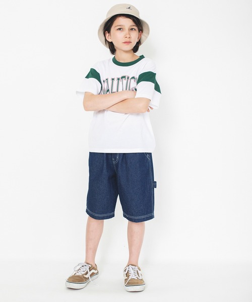 NAUTICA(ノーティカ)の「【NAUTICA/ノーティカ/吸水速乾】袖配色切替カレッジ半袖Tシャツ(Tシャツ/カットソー・キッズ・ホワイト/ネイビー/イエロー・120/150/130/140)」の18枚目の写真