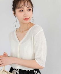 fifth | ハーフスリーブニットカーディガン(カーディガン/ボレロ)