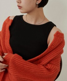 Aunt Marie's | カップ付きアメスリリブタンク(タンクトップ)