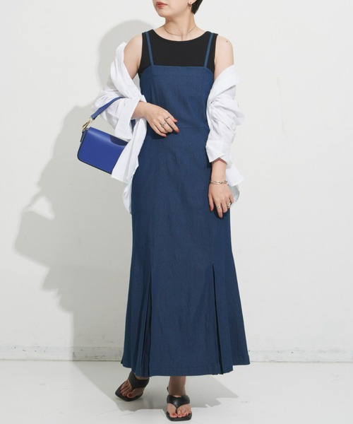 Aunt Marie's（アントマリーズ）の「カップ付きアメスリリブタンク（タンクトップ・レディース・ブラウン/ベージュ/ブラック・FREE）」の18枚目の写真