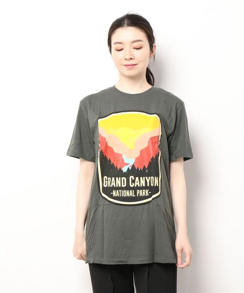 tone(トーン)の「NATIONAL PARK PT TEE(UN)(Tシャツ/カットソー・レディース・その他1/その他2/その他3/その他4/その他6/その他5・LARGE/X-LARGE/MEDIUM)」の3枚目の写真