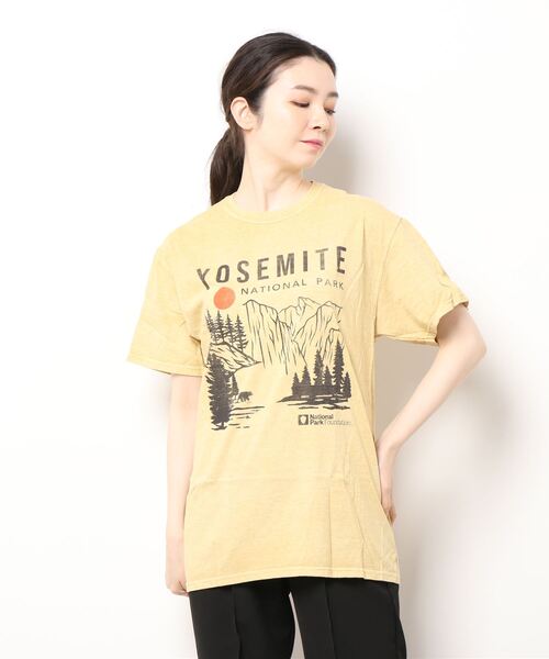 tone(トーン)の「NATIONAL PARK PT TEE(UN)(Tシャツ/カットソー・レディース・その他1/その他2/その他3/その他4/その他6/その他5・LARGE/X-LARGE/MEDIUM)」の4枚目の写真