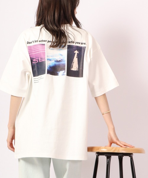 FLASH PACKER(フラッシュパッカー)の「FLASH PACKER ヘビーオンス半袖TEE(Tシャツ/カットソー・メンズ・ブラック/ホワイト/ブルー・XL/M/L/S)」の2枚目の写真