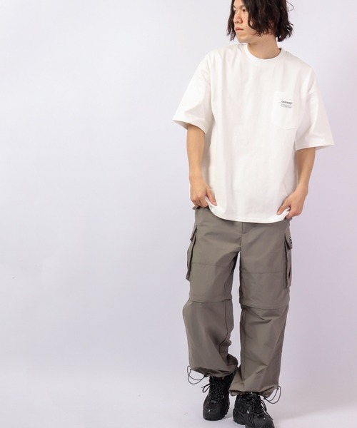 FLASH PACKER(フラッシュパッカー)の「FLASH PACKER ヘビーオンス半袖TEE(Tシャツ/カットソー・メンズ・ブラック/ホワイト/ブルー・XL/M/L/S)」の19枚目の写真