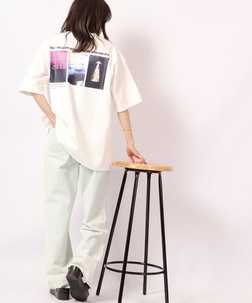 FLASH PACKER(フラッシュパッカー)の「FLASH PACKER ヘビーオンス半袖TEE(Tシャツ/カットソー・メンズ・ブラック/ホワイト/ブルー・XL/M/L/S)」の14枚目の写真
