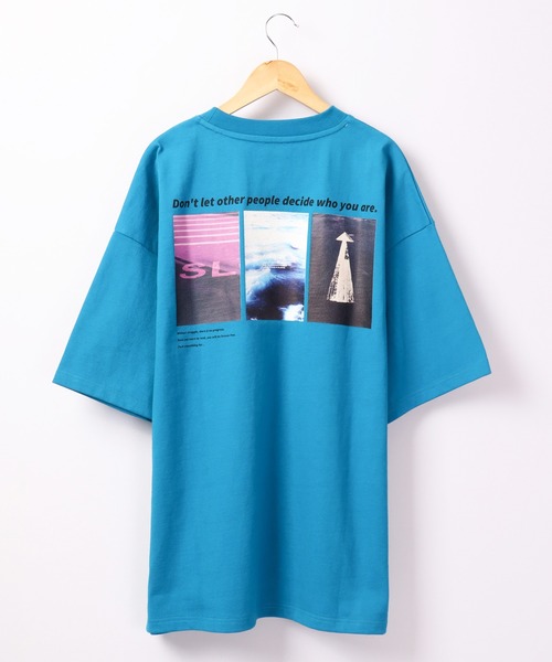 FLASH PACKER(フラッシュパッカー)の「FLASH PACKER ヘビーオンス半袖TEE(Tシャツ/カットソー・メンズ・ブラック/ホワイト/ブルー・XL/M/L/S)」の5枚目の写真