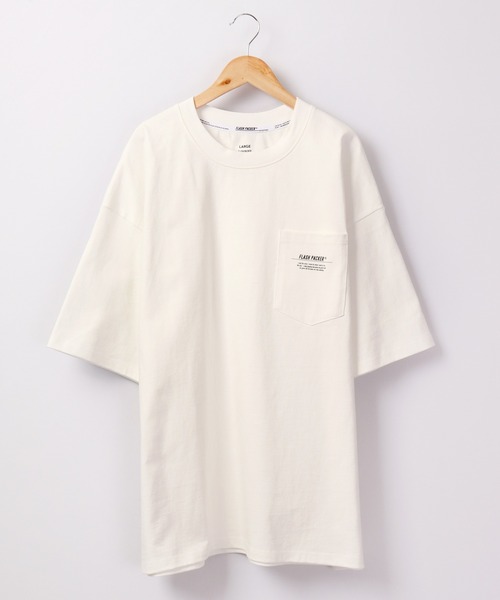 FLASH PACKER(フラッシュパッカー)の「FLASH PACKER ヘビーオンス半袖TEE(Tシャツ/カットソー・メンズ・ブラック/ホワイト/ブルー・XL/M/L/S)」の11枚目の写真
