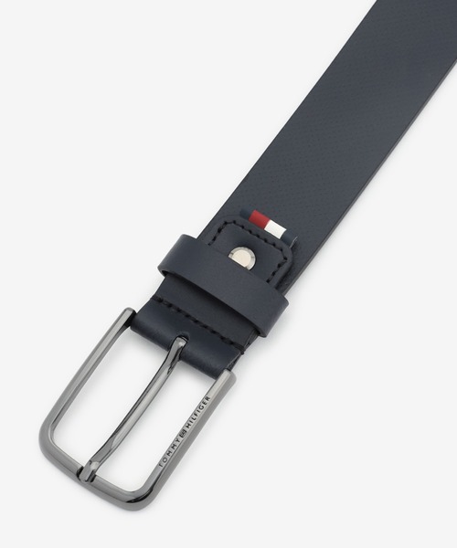 TOMMY HILFIGER（トミーヒルフィガー）の「ベーシックレザーベルト（ベルト・メンズ・ネイビー・95㎝/85cm）」の3枚目の写真