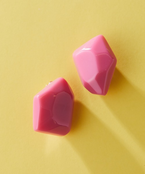 ear PAPILLONNER（イアパピヨネ）の「(WEB)コハクトウイヤリング（イヤリング・レディース・ダークグリーン/ピンク系その他/カーキ/グレー/ブルー・FREE）」の12枚目の写真