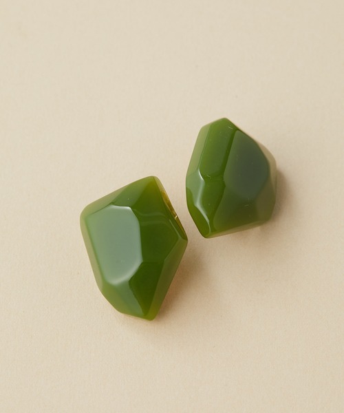 ear PAPILLONNER（イアパピヨネ）の「(WEB)コハクトウイヤリング（イヤリング・レディース・ダークグリーン/ピンク系その他/カーキ/グレー/ブルー・FREE）」の21枚目の写真