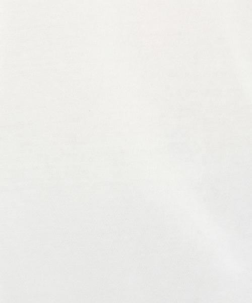 Another Edition（アナザーエディション）の「ロゴ刺しゅうTシャツ/AEBC LOGO EMBR T（Tシャツ/カットソー・レディース・オフホワイト/グレー/ベージュ/ライトブルー・ﾌﾘ-）」の11枚目の写真