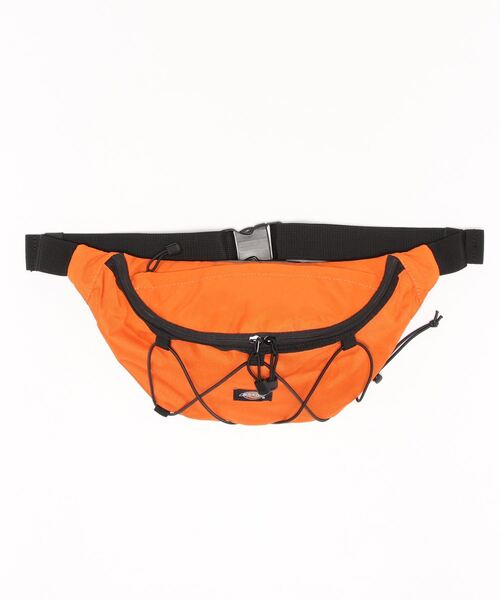 Dickies（ディッキーズ）の「Dickies　OUTLINE LOGO HOLD WAISTBAG（ボディバッグ/ウエストポーチ・メンズ・ブラック/ベージュ/ネイビー/オレンジ・FREE）」の4枚目の写真