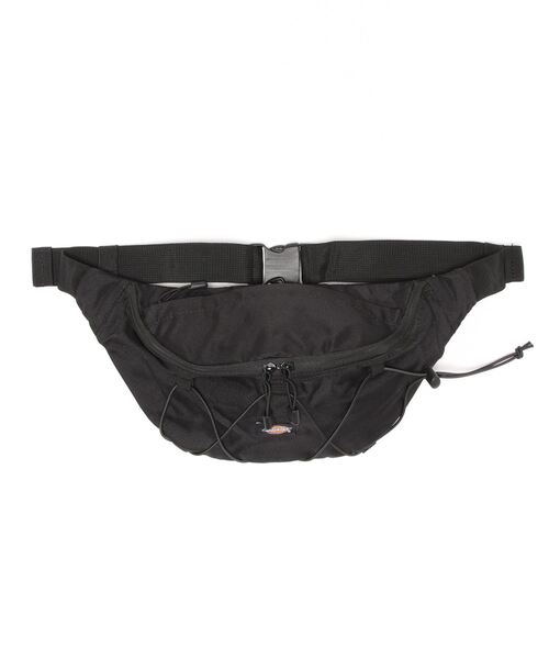 Dickies（ディッキーズ）の「Dickies　OUTLINE LOGO HOLD WAISTBAG（ボディバッグ/ウエストポーチ・メンズ・ブラック/ベージュ/ネイビー/オレンジ・FREE）」の2枚目の写真