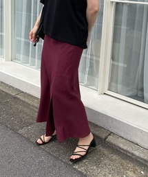 LOWRYS FARM | アサコンスリットフレアスカート　344604(スカート)