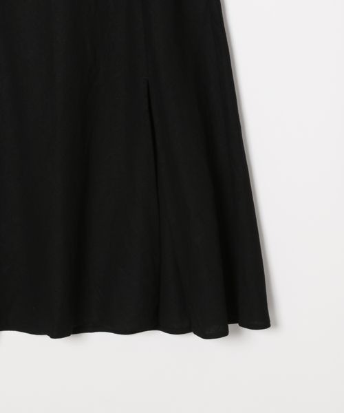 LOWRYS FARM（ローリーズファーム）の「アサコンスリットフレアスカート　344604（スカート・レディース・アイボリー/ボルドー/ブラック/ブラウン・MEDIUM/LARGE）」の9枚目の写真