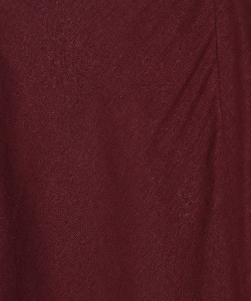 LOWRYS FARM（ローリーズファーム）の「アサコンスリットフレアスカート　344604（スカート・レディース・アイボリー/ボルドー/ブラック/ブラウン・MEDIUM/LARGE）」の13枚目の写真