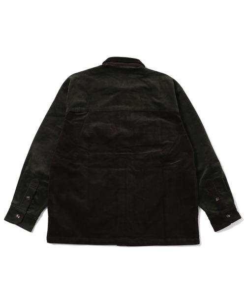 KRIFF MAYER（クリフメイヤー）の「マルチコーデュロイCPOシャツJK（シャツ/ブラウス・メンズ・グレー/レンガ/ダークブルー/モカ・SMALL/MEDIUM/LARGE/X-LARGE）」の9枚目の写真