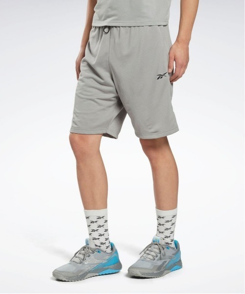 Reebok(リーボック)の「ワークアウト レディ メランジ ショーツ / Workout Ready Melange Shorts(その他パンツ・メンズ・ブラック/グレー・LARGE/MEDIUM/SMALL/X-LARGE/X-SMALL/XX-LARGE/XXX-LARGE)」の2枚目の写真