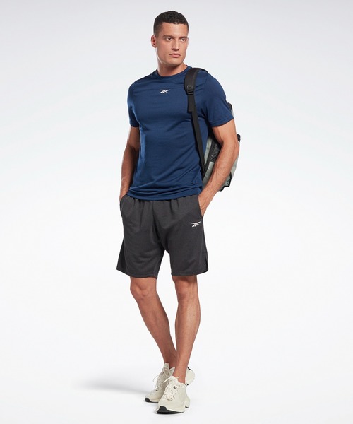 Reebok(リーボック)の「ワークアウト レディ メランジ ショーツ / Workout Ready Melange Shorts(その他パンツ・メンズ・ブラック/グレー・LARGE/MEDIUM/SMALL/X-LARGE/X-SMALL/XX-LARGE/XXX-LARGE)」の4枚目の写真