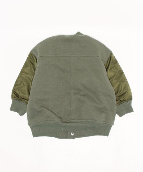 MAKE YOUR DAY（メイクユアデイ）の「無地スタジャン■80～140cm（スタジャン・キッズ・カーキ/その他/ブラック・80/90/100/110/120/130/140）」の20枚目の写真