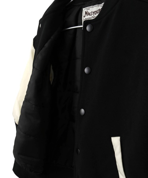 MAKE YOUR DAY（メイクユアデイ）の「無地スタジャン■80～140cm（スタジャン・キッズ・カーキ/その他/ブラック・80/90/100/110/120/130/140）」の18枚目の写真