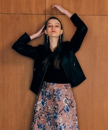 YECCA VECCA | ノーカラーライダースジャケット(ライダースジャケット)