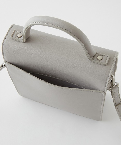 2way スクエアショルダーミニバッグ(ショルダーバッグ)|Loose/ルース(ルース)ー
