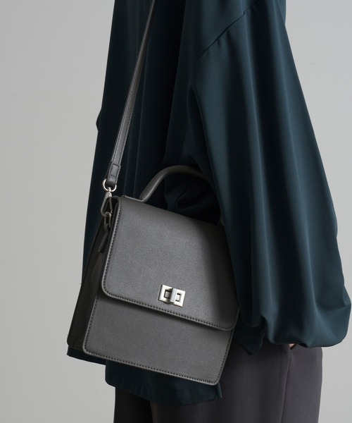 2way スクエアショルダーミニバッグ(ショルダーバッグ)|Loose/ルース(ルース)ー