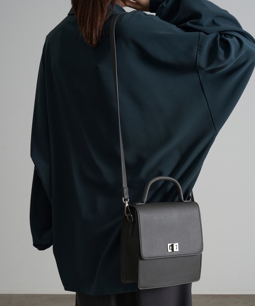 2way スクエアショルダーミニバッグ(ショルダーバッグ)|Loose/ルース(ルース)ー