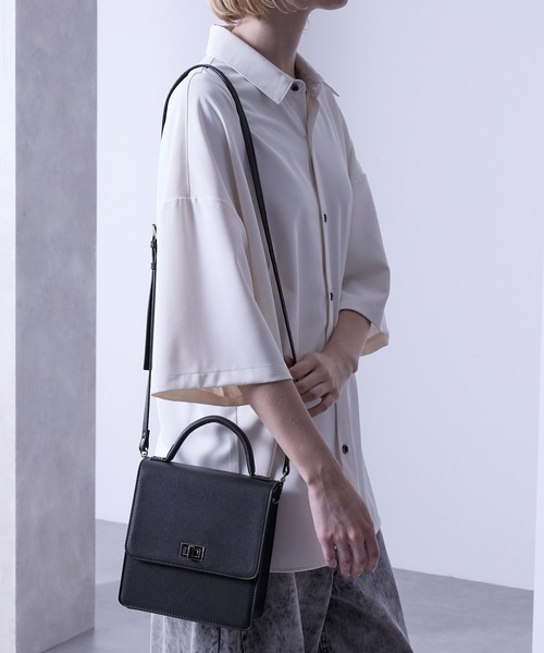 2way スクエアショルダーミニバッグ(ショルダーバッグ)|Loose/ルース(ルース)ー