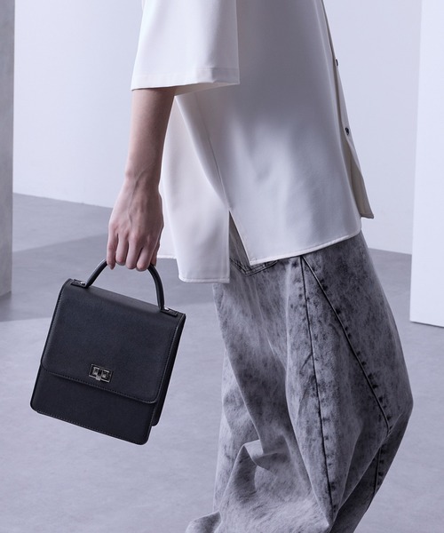 2way スクエアショルダーミニバッグ(ショルダーバッグ)|Loose/ルース(ルース)ー