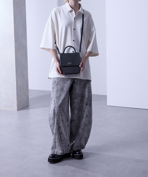 2way スクエアショルダーミニバッグ(ショルダーバッグ)|Loose/ルース(ルース)ー