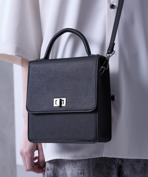 2way スクエアショルダーミニバッグ(ショルダーバッグ)|Loose/ルース(ルース)ー