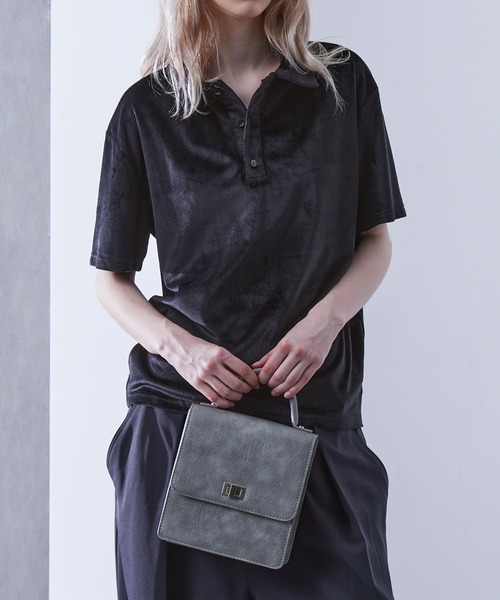 2way スクエアショルダーミニバッグ(ショルダーバッグ)|Loose/ルース(ルース)ー