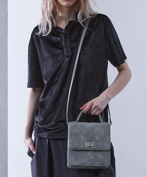 2way スクエアショルダーミニバッグ(ショルダーバッグ)|Loose/ルース(ルース)ー