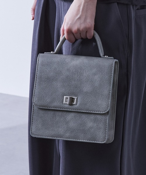 2way スクエアショルダーミニバッグ(ショルダーバッグ)|Loose/ルース(ルース)ー