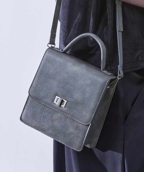 2way スクエアショルダーミニバッグ(ショルダーバッグ)|Loose/ルース(ルース)ー