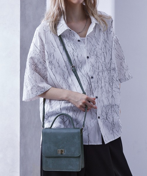 2way スクエアショルダーミニバッグ(ショルダーバッグ)|Loose/ルース(ルース)ー