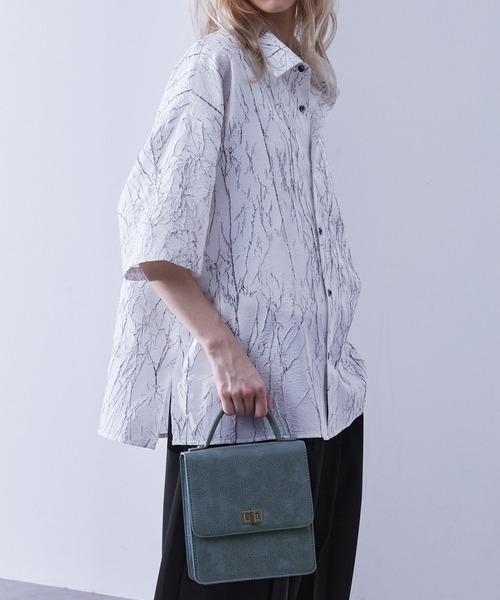 2way スクエアショルダーミニバッグ(ショルダーバッグ)|Loose/ルース(ルース)ー