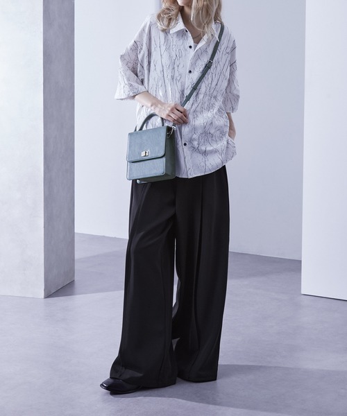 2way スクエアショルダーミニバッグ(ショルダーバッグ)|Loose/ルース(ルース)ー